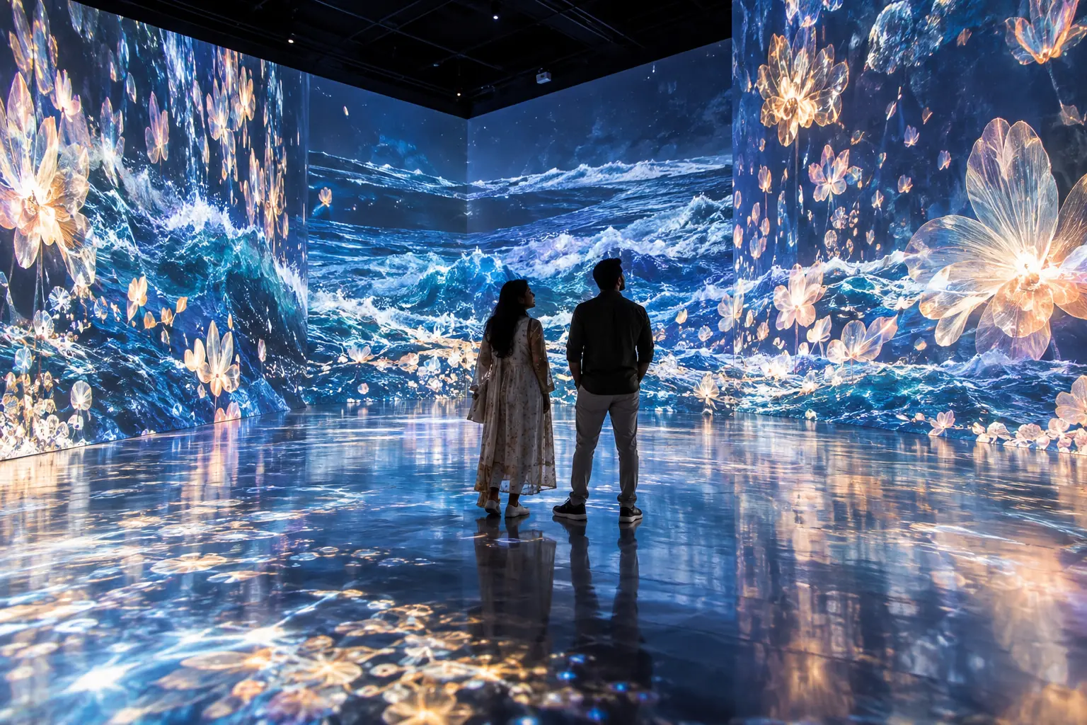 Arte Museum & Immersive Art, illustrative concept visual