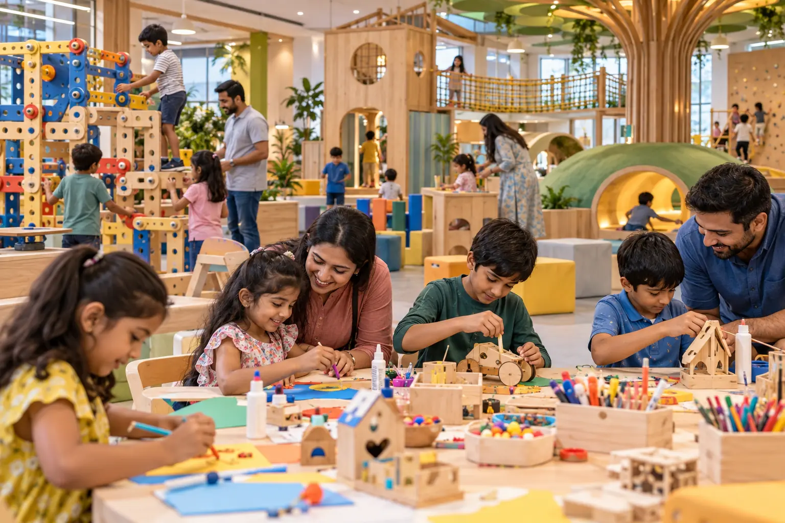Children’s Discovery Arena, illustrative concept visual