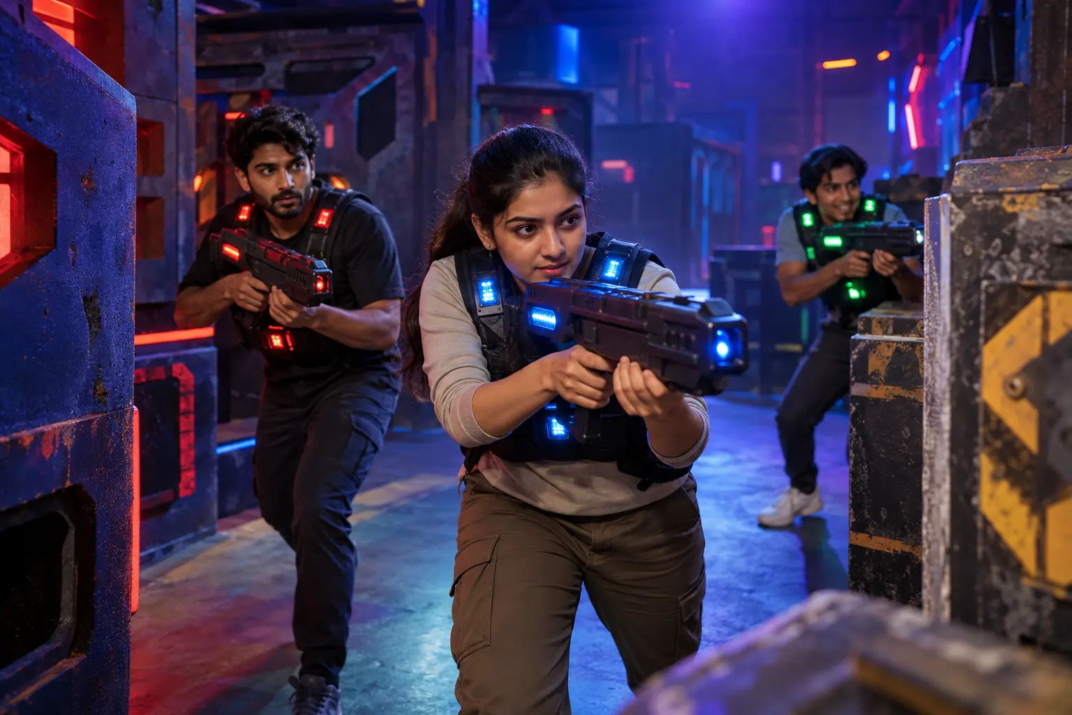 Laser Tag, illustrative concept visual
