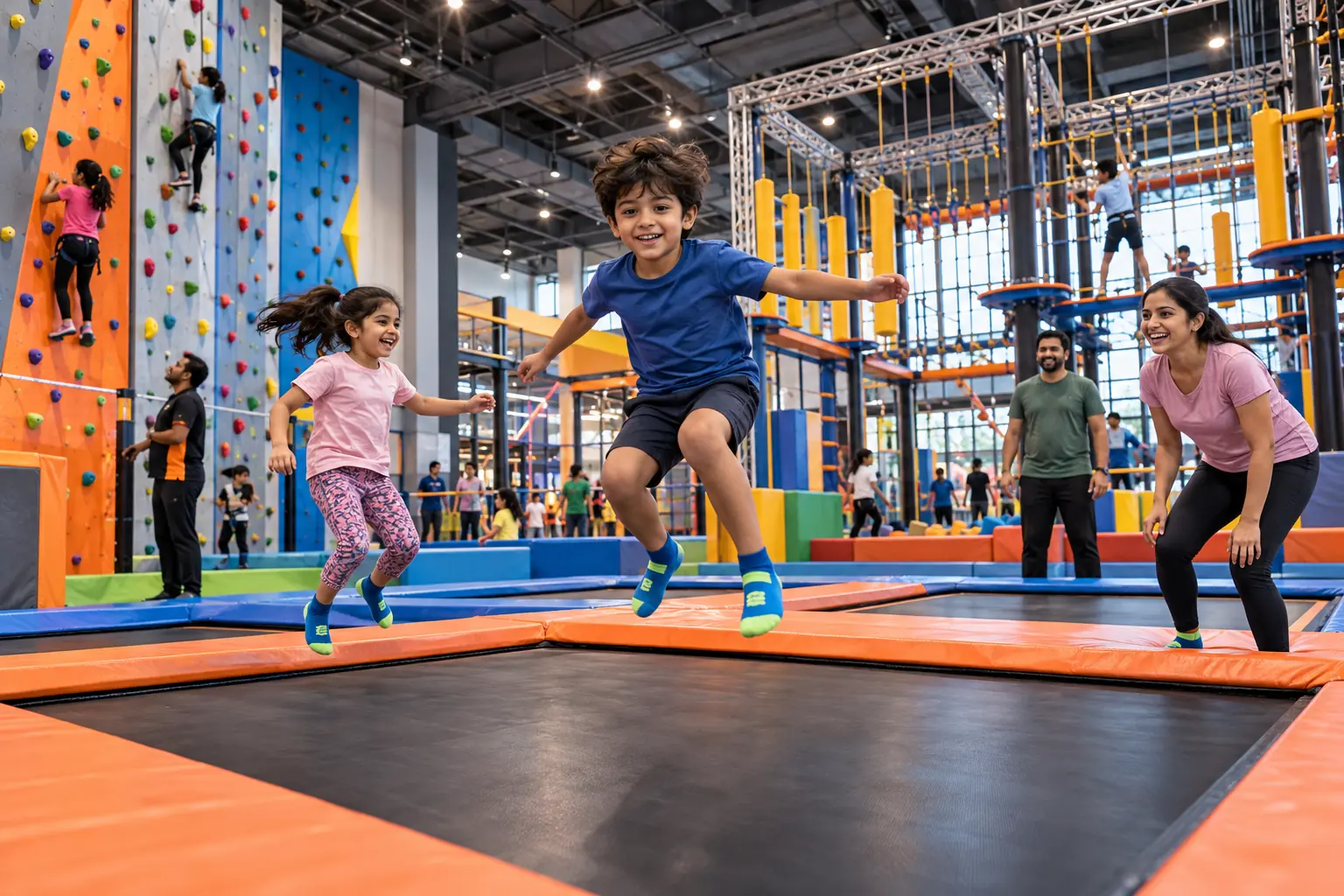 Indoor Adventure & Play, illustrative concept visual