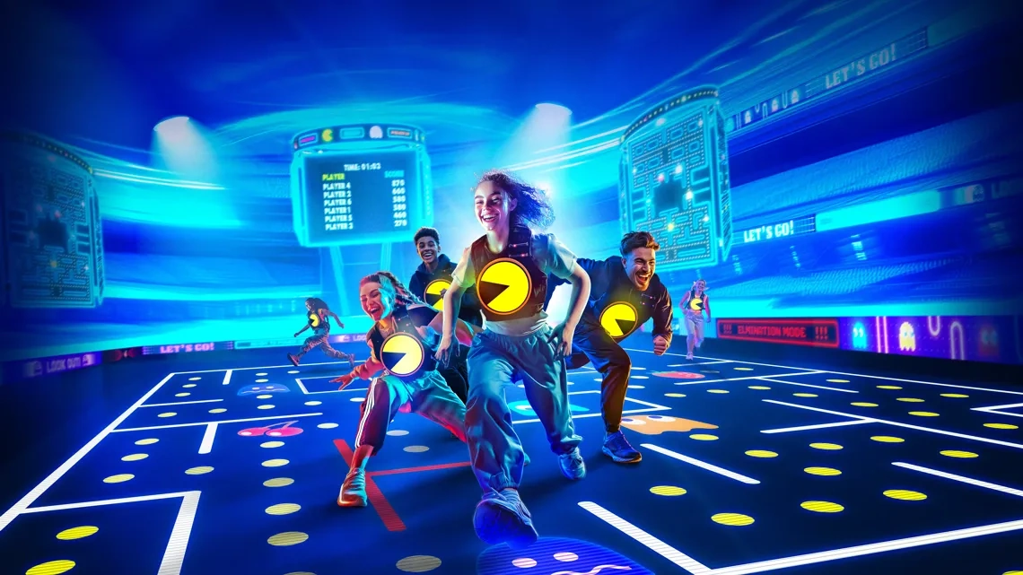 PAC-MAN Live Experience, Little Lion Entertainment, UK, experience reference